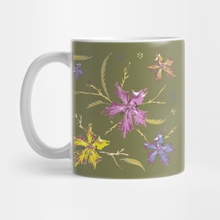 Flowers in autumn Mug